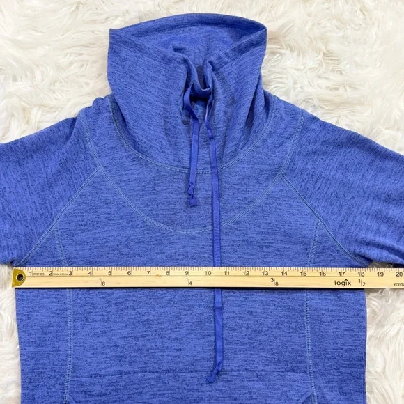 Kuhl Lea Heather Pullover Cowl Neck Sweater Medium - Picture 11 of 12